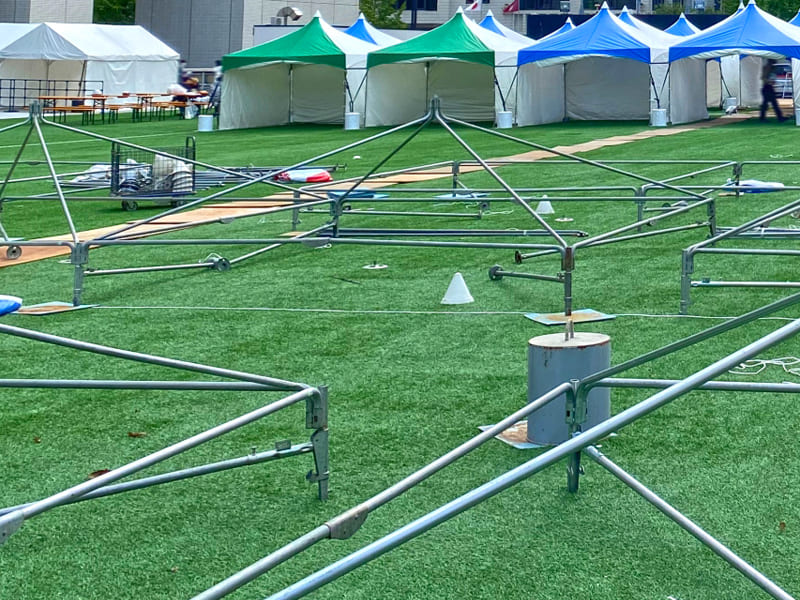 会場設営・撤去・運搬